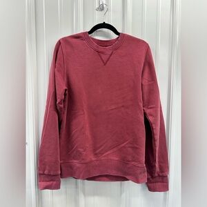 Fruit of the Loom Men's Burgundy Crewneck Sweater